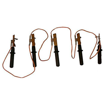 Заземление переносное ПЗУ-1 для ВЛ до 1кВ (сеч. - 50 кв. мм) (без заземляющего спуска)